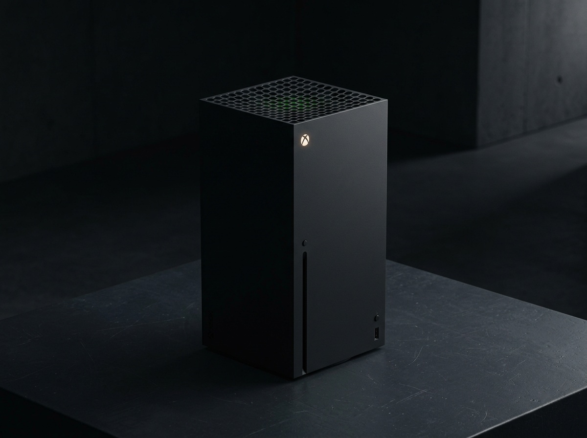 Xbox Series X black console